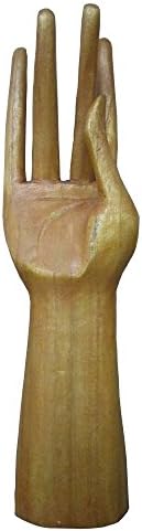 Tropical Wood Right Hand, Jewelry Display Stand, Natural