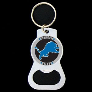 Lions Bottle Opener Key Ring Detroit