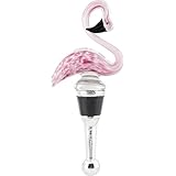 LSArts Wine Bottle Stopper, Flamingo