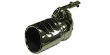E-Class 2003-2007 single stainless exhaust muffler tips W211