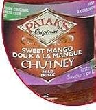 Pataks Sweet Mango Chutney 12oz