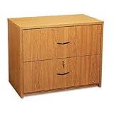 Genoa™ Series Two-Drawer Lateral File, Oak, 36w x 20d x 29h (GLBG2036LFHVO)