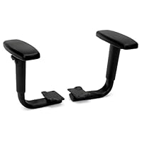HON Height-Adjustable T-Arms for Volt Series Task Chair, Black