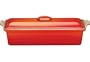 Le Creuset Enameled Cast-Iron 4-by-12-2/3-Inch Pate Terrine, Flame