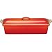 Le Creuset Enameled Cast-Iron 4-by-12-2/3-Inch Pate Terrine, Flame