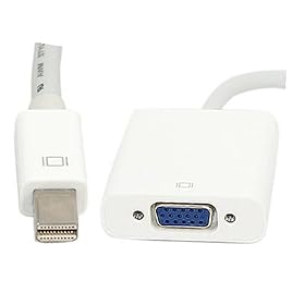 Mini DisplayPort to VGA Female Adaptor for Mac