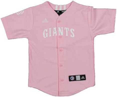 MLB San Francisco Giants Toddlers Pink Jersey By Adidas