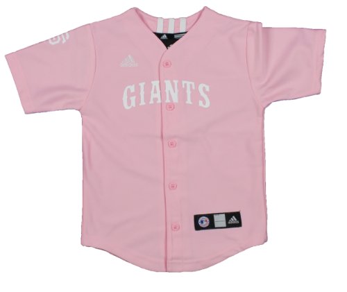 MLB San Francisco Giants Toddlers Pink Jersey By Adidas