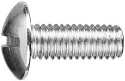DrillSpot #10-32 x 2" Slotted Truss Head Machine Screw 18-8 Stainless Steel, Pack of 1000