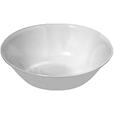 Corelle Livingware 1-Quart Serving Bowl, Winter Frost White, Pack of 1