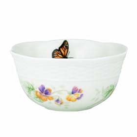Buy Lenox Butterfly Meadow Basket 4-3 4-Inch Dessert Bowls, Set of 4