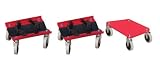 V-Slide Power Wheel Snowmobile Dollies - Steel