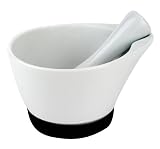 Fox Run Porcelain and Silicone Mortar and Pestle Set