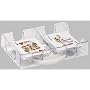 2 Deck Rotating-Revolving Card Tray