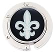 Finders Key 'Hang Em High' Purse Hanger Fleur de Lis