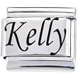 Body Candy Italian Charms Laser Nameplate - Kelly