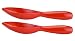 Kitchen & Housewares : Zak Designs Red Scoop, Set of 2