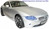 Audi A4 fog light protector film HID blue tinted 95-01 Audi A4 fog light HID blue-tinted protector film - Audi A4 - foglight deflector shields