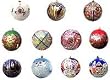 ShalinCraft Christmas Present - Paper Mache Balls Diameter : 3 inches