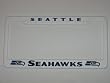SEATTLE SEAHAWKS Team Logo PLASTIC LICENSE PLATE FRAME