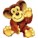 Monkey-Waving Youth T-Shirt