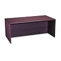 HON COMPANY 10700 Series Desk Shell, 72w x 36d x 29-1/2h, Mahogany