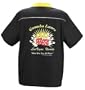 Goomba Lanes Bowling Shirt Black & Gold Loungemaster