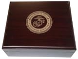 US MARINES 50 Cigar Military Humidor