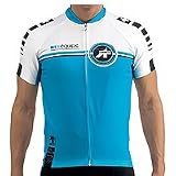 Assos Men's Equipe Short Sleeve Cycling Jersey - Ocean - 90.122.10