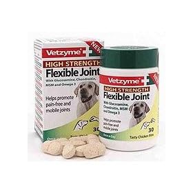 Vetzyme High Strength Flexible Joint Tablets (Pot Size: 90 Tablets)