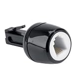 Telephone Cord Untangler, Installs Easily, Rotating, Black CEB35051