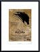 Black Stallion, Art Poster with Metal Frame, poster size: 11
