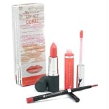 Escentuals Mineral: Bare Escentuals i.d. Wearable Lip Kit   Wearable Coral    3pcs