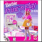 Barbie Print 'n Play: Stationery & Stickers