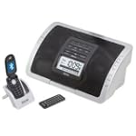 iHome iHC5 Wireless Bluetooth Clock Radio for Cell Phones, iPods, and MP3 Players (Silver)