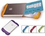 Bungee Business Card Case / Wallet (Blue/Aluminum)