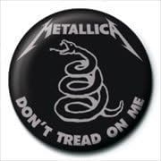 PB2005 Metallica Dont Tread on Me 25mm pin badge