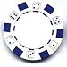 Two-Toned Dice Chips (11.5g) 100 White w/ Tray