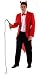 DEVIL RINGMASTER FANCY DRESS COSTUME 4 PIECE,TAILCOAT WITH TAIL,WHIP,HORNS,BOW TIE.MENS ONE SIZE