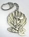 Ariel The Little Mermaid Pearl Pewter Key Chain