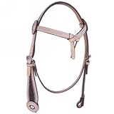 Futurity Tie Hair On; Stainless Spots; Floral Conchos