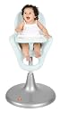 Boon Flair Pneumatic Pedestal Highchair - Frosty Blue and White
