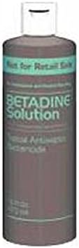 Medline Betadine Solution 10% 16 oz. Bottle, (Case of 12)