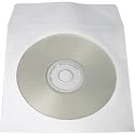 1,000 Paper CD Sleeves with Window & Flap