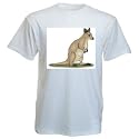 Cotton T-Shirt With kangaroo image