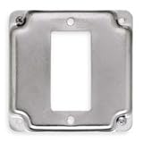 Electrical Boxes: Raco 4" Raised GFCI Square Cover Raised 1/2"