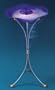 Blue Petal Mist Mister Fountain Magic Sky Humidifier Auto Changing Color Light Black Floor Stand