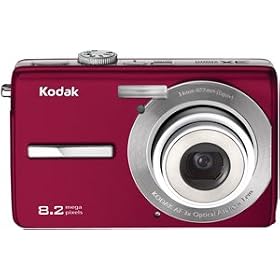 Click here to buy Kodak EasyShare M863 8.2MP Digital Camera with 3x Optical Zoom (Red) by Kodak.