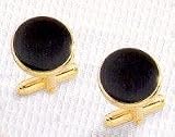 Colibri Gold Tone Cuff Links - ACL-203-Y
