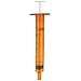 Amber Oral Syringe with Tip Cap
